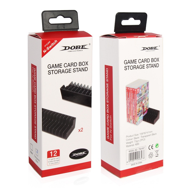Bộ 2 khay đựng băng game Nintendo Switch chính hãng Dobe