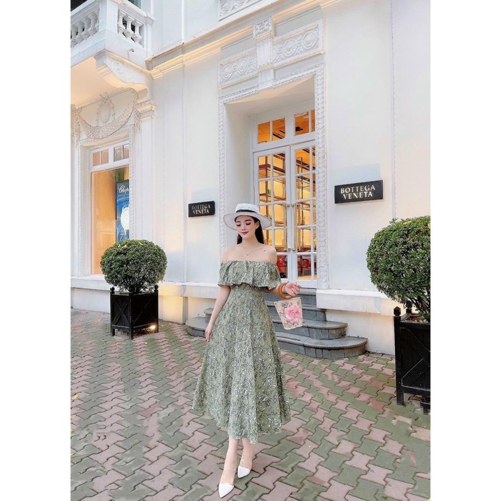 Set đồ nữ cá tính, set váy liền thân đi chơi sang chảnh mùa hè đẹp 8A00042 THVVN | BigBuy360 - bigbuy360.vn