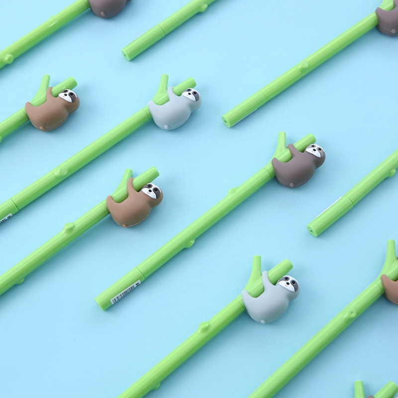 Set 3 Bút Mực Gel 3D Ngòi 0 5mm Có Thể Bơm Mực Lại Dành Cho Học Sinh