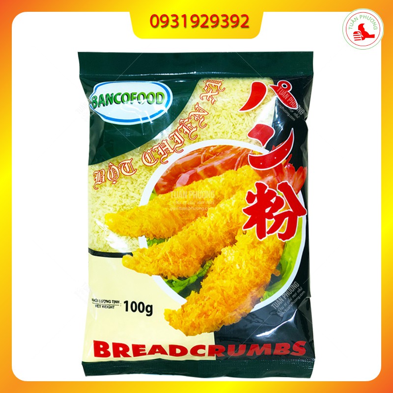 Bột Chiên Xù vàng chanh Bancofood 100g ( Gói )