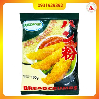 Bột Chiên Xù vàng chanh Bancofood 100g ( Gói ), chiên xù tôm , chiên xù gà