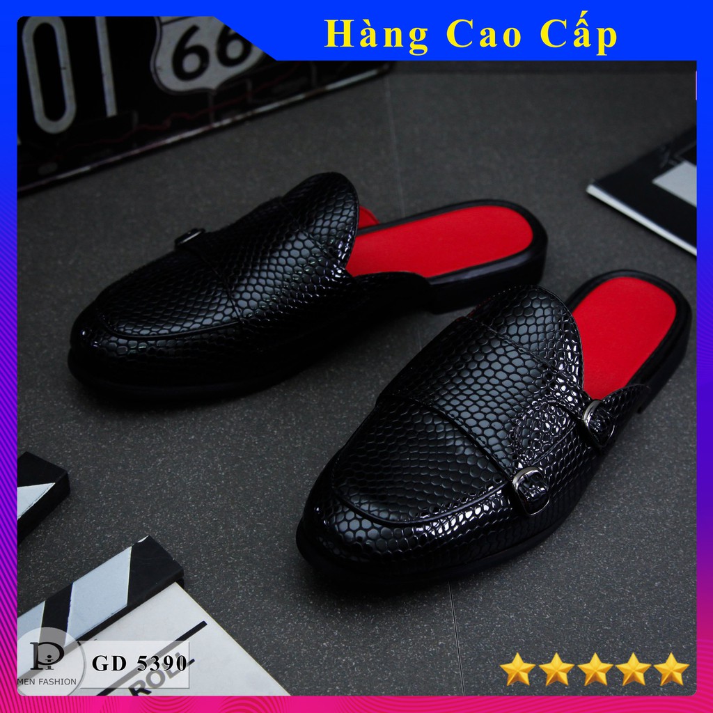 Sục Da Nam Giày Lười Cao Cấp Hàng Đẹp FullBox Có Bảo Hành x4 Mẫu shopquanaonam