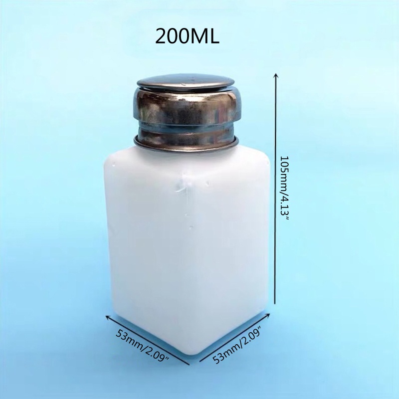 Chai Nhựa 200ml Đựng Dung Dịch Dạng Nhấn Tiện Dụng