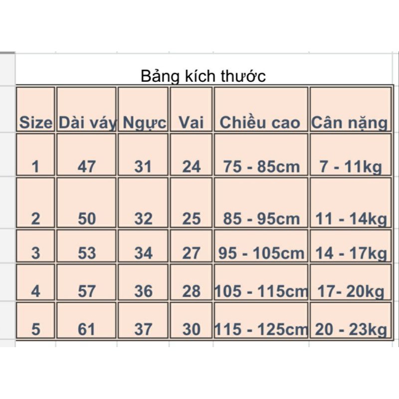 Sườn xám xinh xắn cho bé