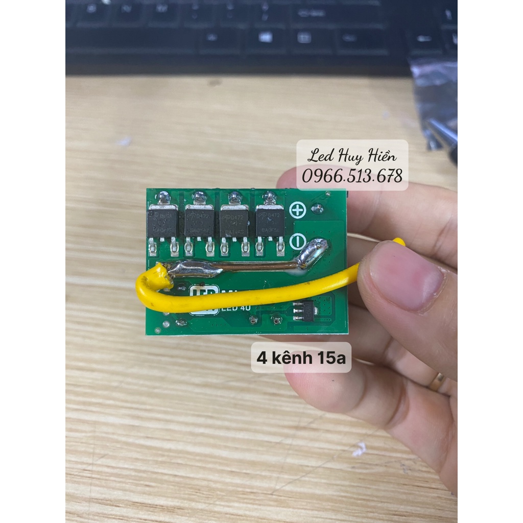 Mạch điều khiển led vẫy 4U 8 kênh 20a, 4 kênh 15a, 4 kênh 30a