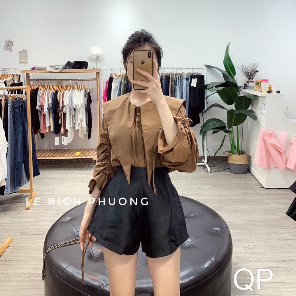 [Mã WASKT304 giảm 15% tối đa 30K đơn 99K] SƠ MI CỔ NHỌN TAY RÚT 2 MÀU ( ảnh thật ) | BigBuy360 - bigbuy360.vn