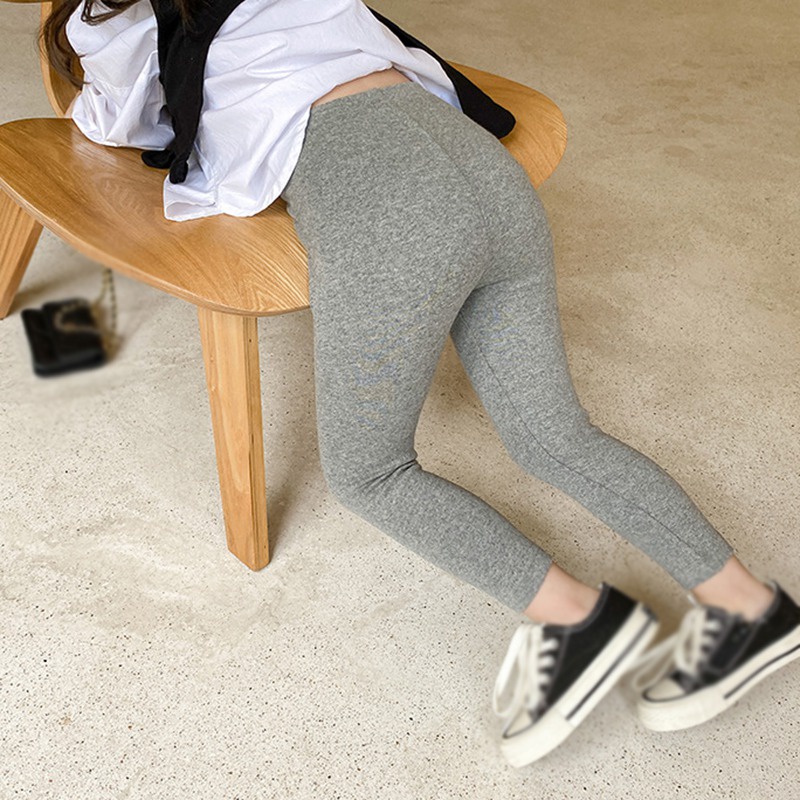 Quần Legging Len Ôm Dáng Xinh Xắn Theo Phong Cách Hàn Quốc Dành Cho Bé Gái