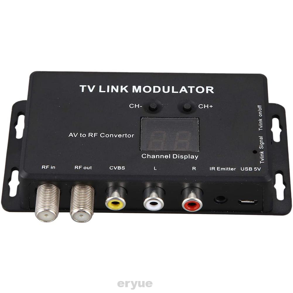 Thiết bị chuyển đổi âm thanh UHF AV sang RF TM70 bằng nhựa chuyên nghiệp