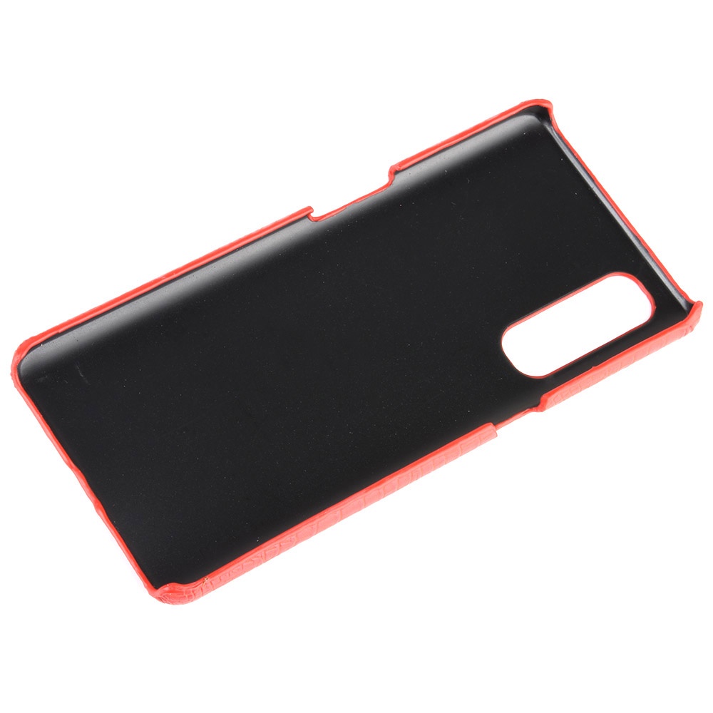 Ốp Điện Thoại PC Cứng Họa Tiết Da Cá Sấu Cho OPPO Reno5 Reno4 SE Reno3 Pro Lite F Z