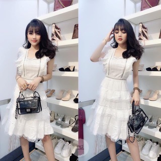 váy ren tầng