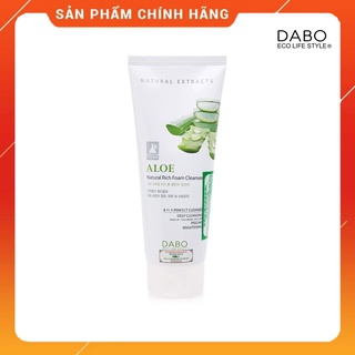 Sữa rửa mặt dabo lô hội cao cấp 180ml