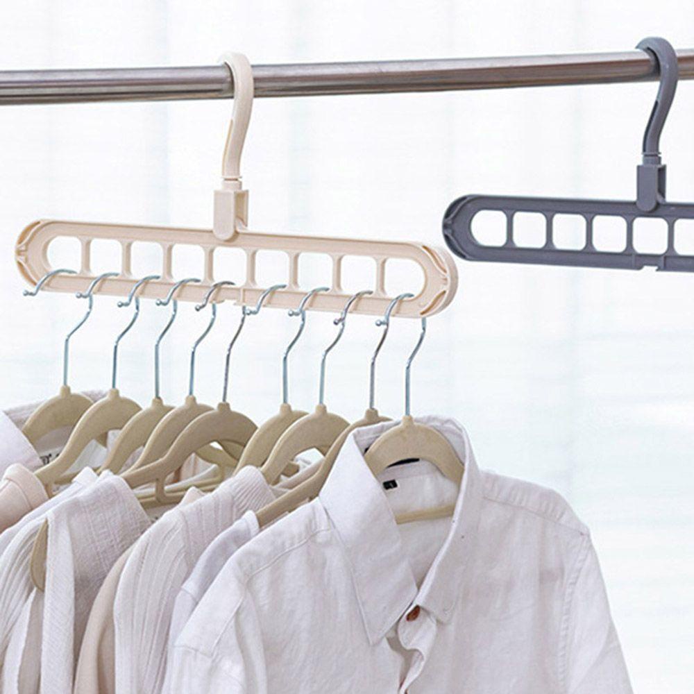 Giá Treo Quần Áo Bằng Nhựa Nhiều Ngăn Tiện Dụng