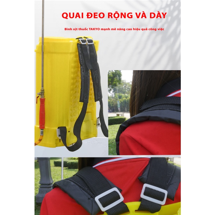 Bình xịt điện 16 lít Takyo TK16