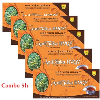 Combo 5 hộp Trà Amitaka Học viện quân y