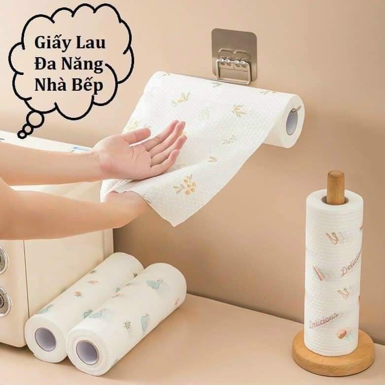 Cọc Gỗ Cắm Giấy Lau Đa Năng