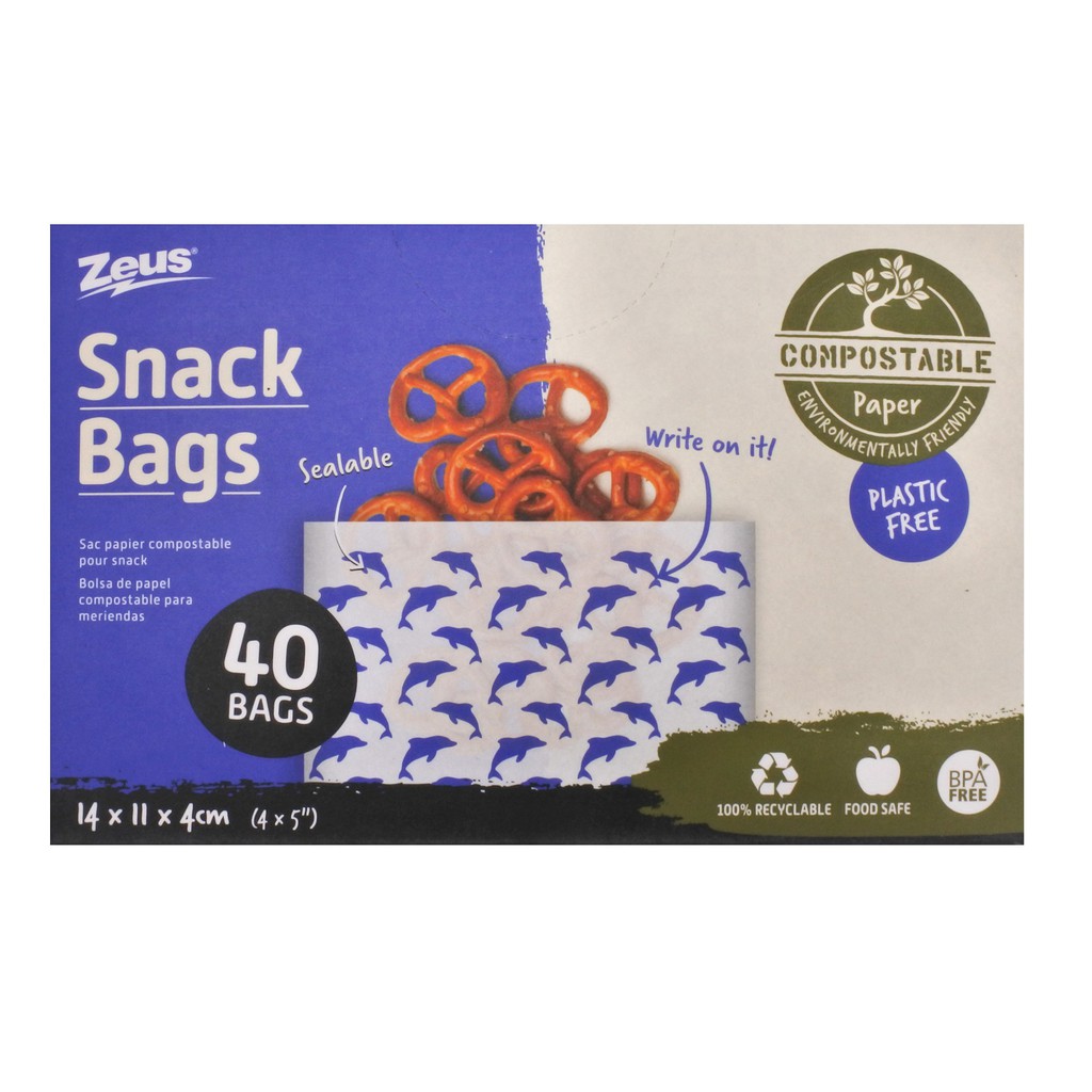 [Mã BMBAU50 giảm 7% đơn 99K] Hộp 40 túi đựng snack Uncle Bills BC0561