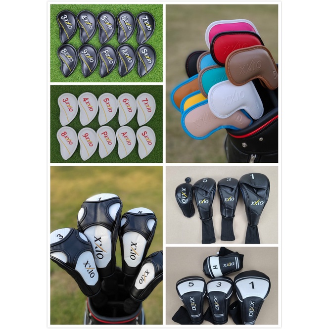 XXIOGolf Thanh Gỗ Bộ Head CoverXX10 MP1000 1100Cap Bảo Vệ Golf wood cover pqfF