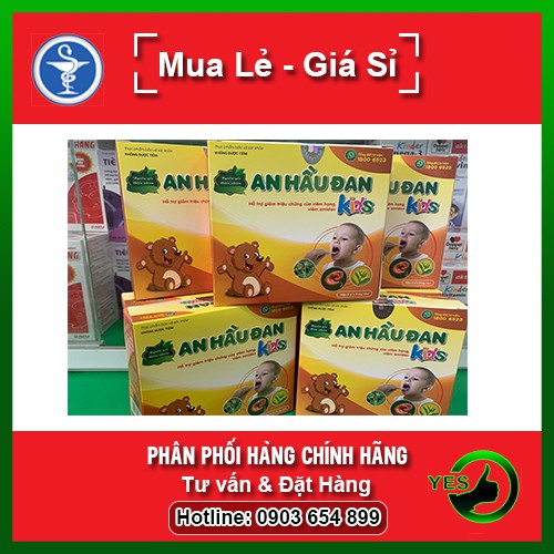 COMBO SALE Mua 6 tặng 1 - Siro AN HẦU ĐAN KIDS