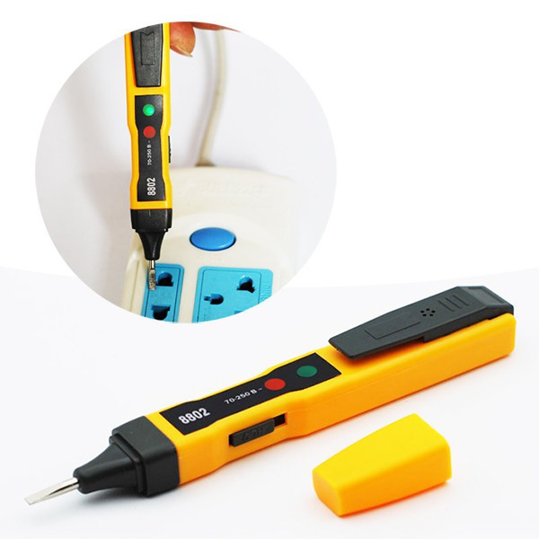 [HCM] Bút thử điện từ xa là báo không cần cắm trực tiếp vào nguồn điện giúp hạn chế điện giật  LP20303