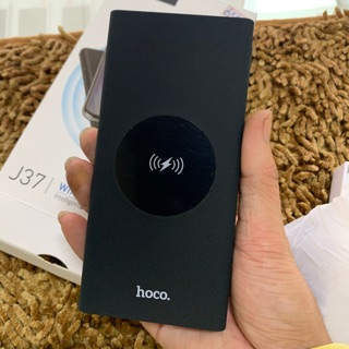 Sạc dự phòng J37 tích hợp sạc không dây 10000mAh Hoco chính hãng bảo hành 12 tháng