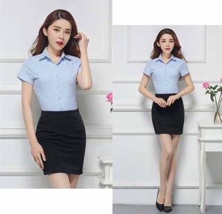 Áo sơ mi cổ Đức tay ngắn