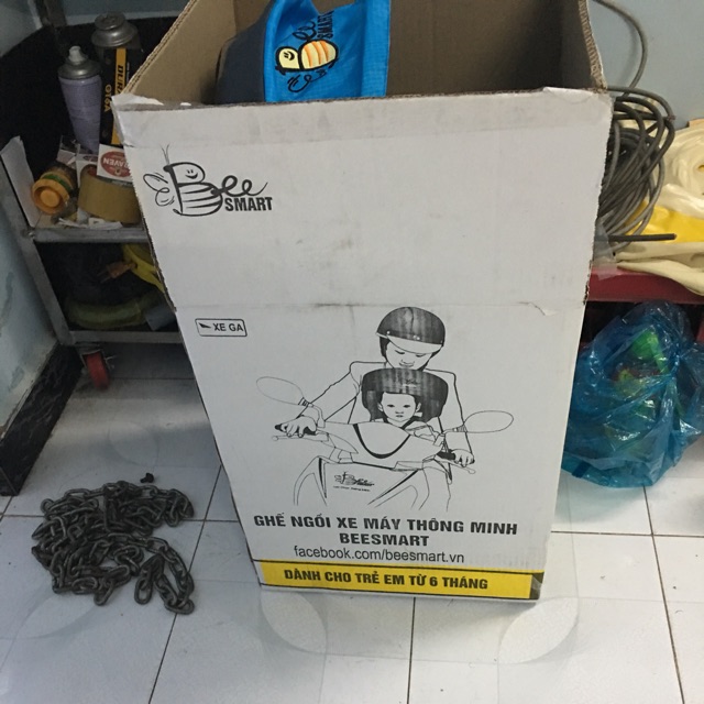 Ghế ngồi xe máy bee mart