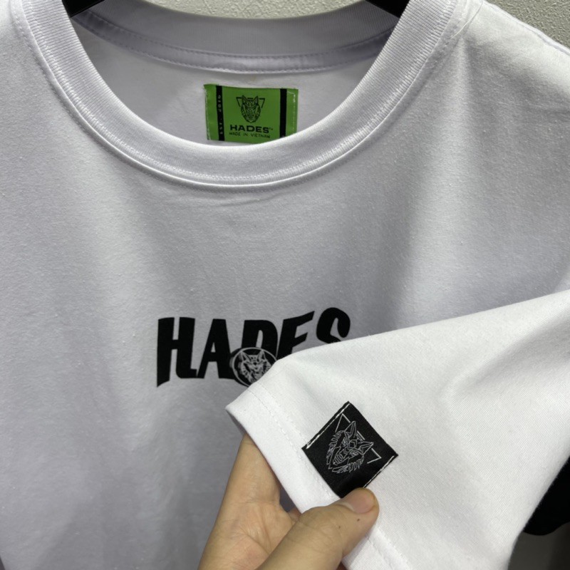 Áo thun hades WOLF SYMBOL tee áo thun tay lỡ Wolf Symbol Tee Nam nữ Full tag