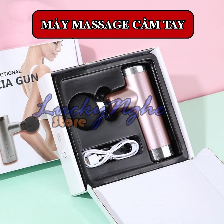 Máy Massage cầm tay trị nhức mỏi vai gáy, đau giãn cơ USJE SJ-8200 Mini