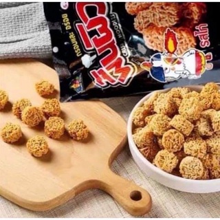[HOT] Snack Mì Tôm Viên Vị Gà Cay Thái Lan 38gr (dạng viên)