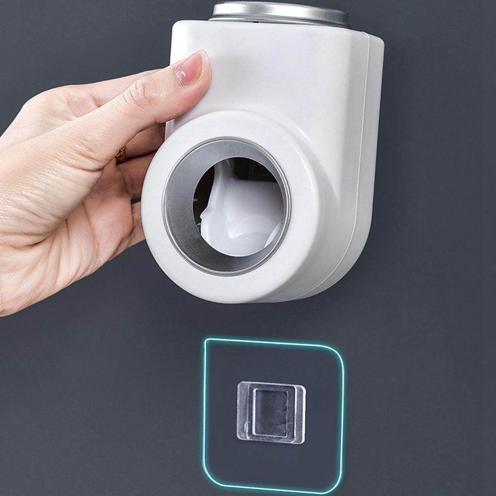 Giá Đỡ Bàn Chải Đánh Răng / Kem Đánh Răng Tự Động Gắn Tường Chống Bụi Tiện Dụng