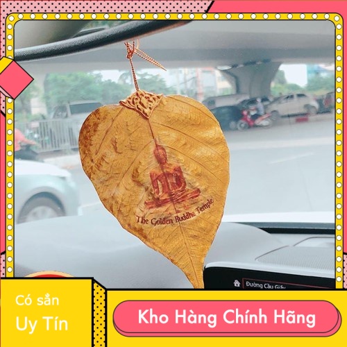 Lá Bồ Đề Dát Vàng Hình Phât Thái Lan
