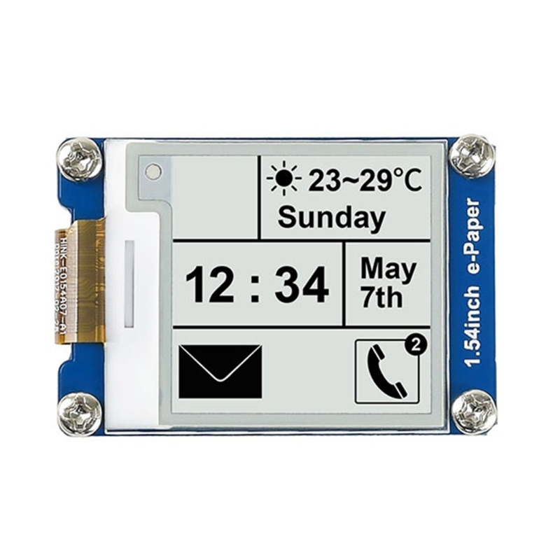 Mô Đun Hiển Thị Màn Hình 1 54inch E-Paper E-Ink