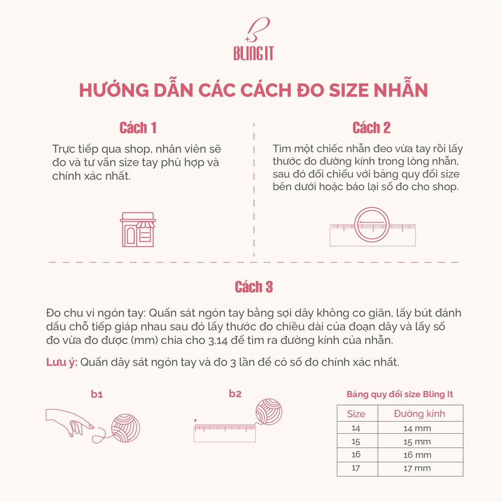 Nhẫn bạc nữ 925 có bảo hành Bling It phong cách hàn quốc kiểu dáng đính đá hình chữ V BIN281