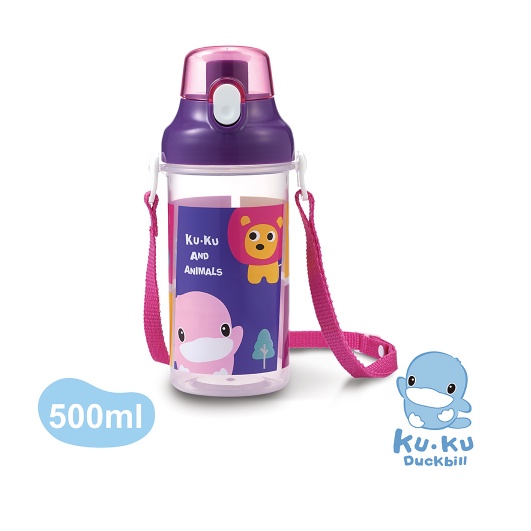Bình uống nước cho bé Ku.ku Duckbill Ku5602A 500ml
