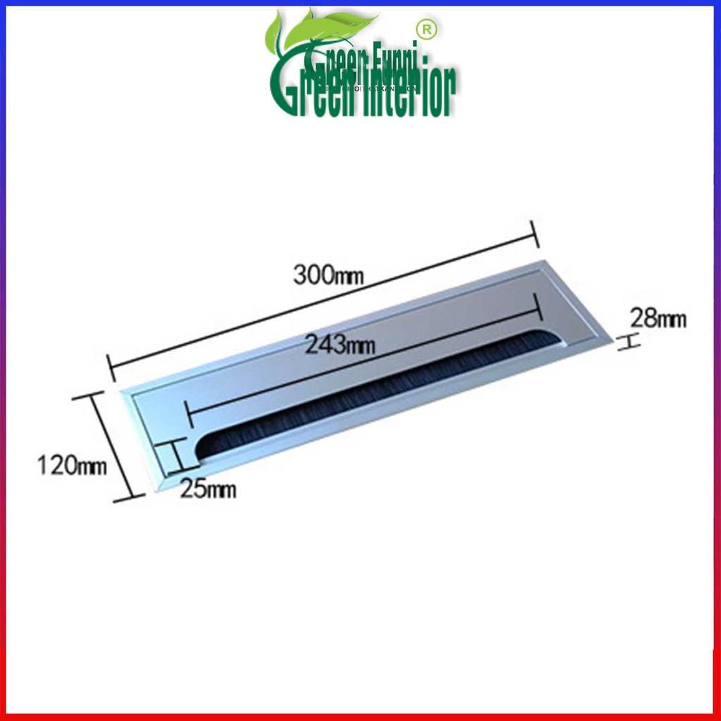 Nắp hộp điện âm bàn, Nắp điện âm bàn hợp kim nhôm, kích thước 160*80,160*280mm,300*120mm