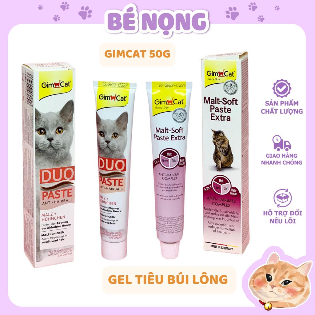 Gel Tiêu Búi Lông GIMCAT MALT-SOFT PASTE EXTRA Dinh Dưỡng Dành Cho Mèo, Chống Viêm Đường Tiêu Hóa