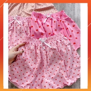 QUẦN cotton chấm bi