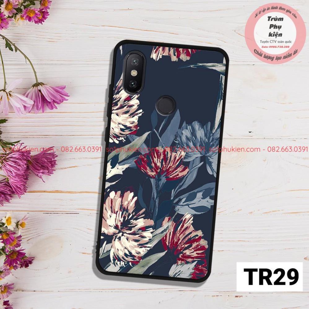 Ốp lưng Xiaomi MI A2/ MI 6X/ MI A2 LITE in hình hoa siêu nữ tính - siêu bền
