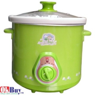 Nồi kho cá, nồi nấu cháo chậm cho bé 1,5lit-2,5lit