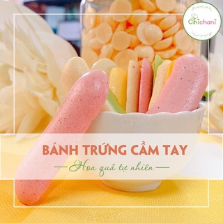 Bánh ăn dặm hoa quả tự nhiên dạng thanh cho bé 6m+
