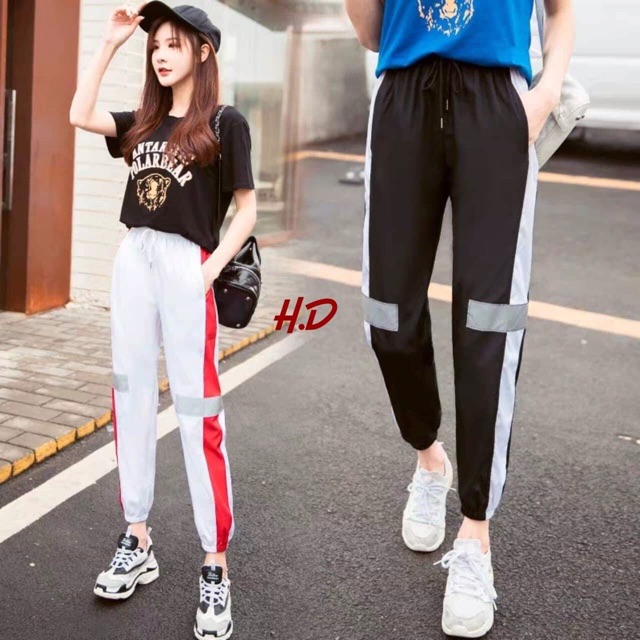 Quần rót vá xám nam nữ HDA0319