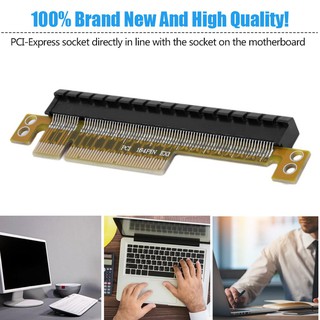 Card chuyển đổi PCI-E Express 8X sang 16X không có dây cáp mở rộng