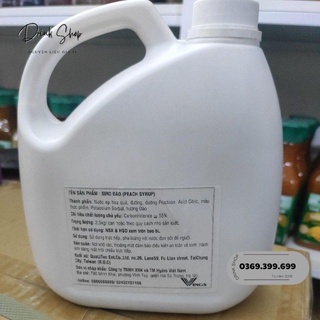 Siro (Syrup) Wings Đào 2.5kg