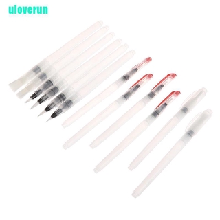 Set 6 cọ vẽ màu nước nhiều màu sắc
