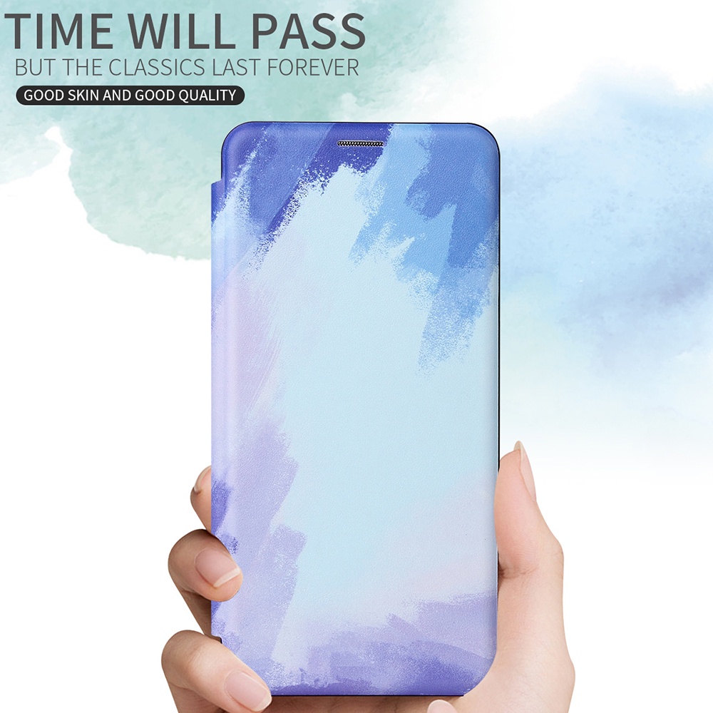 Ốp Điện Thoại Da Hình Đám Mây Màu Nước Cho IPhone 11ProMax 11Pro I11 | BigBuy360 - bigbuy360.vn