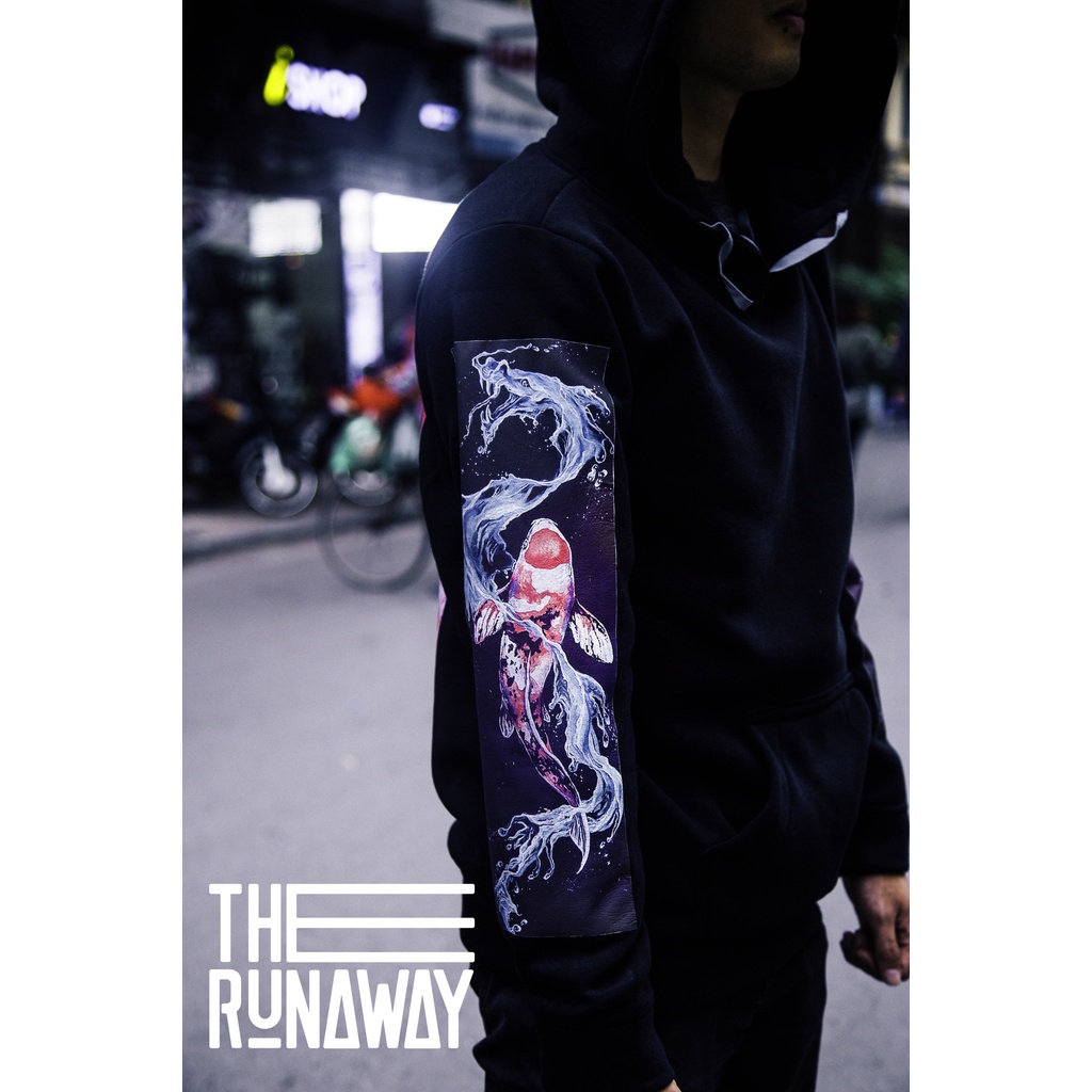 Áo Hoodie JP: Japan Spirit Nỉ Bông Ngoại nhập cho Nam / Nữ by The Runaway