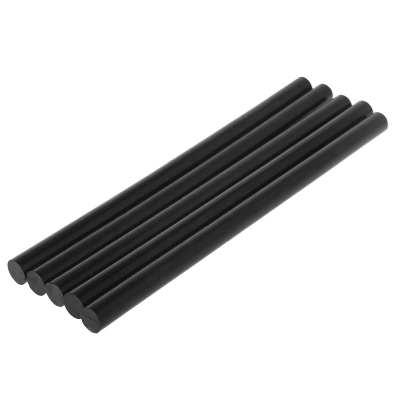 Bộ 5 Cây Keo Nến Màu Đen 11mm Dùng Dán Keo Nóng Chảy Đồ Chơi Thủ Công DIY