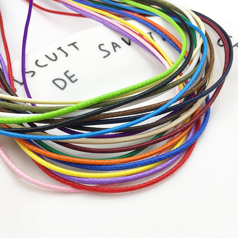 Set 10 dây da 45cm nhiều màu dùng làm đồ trang sức