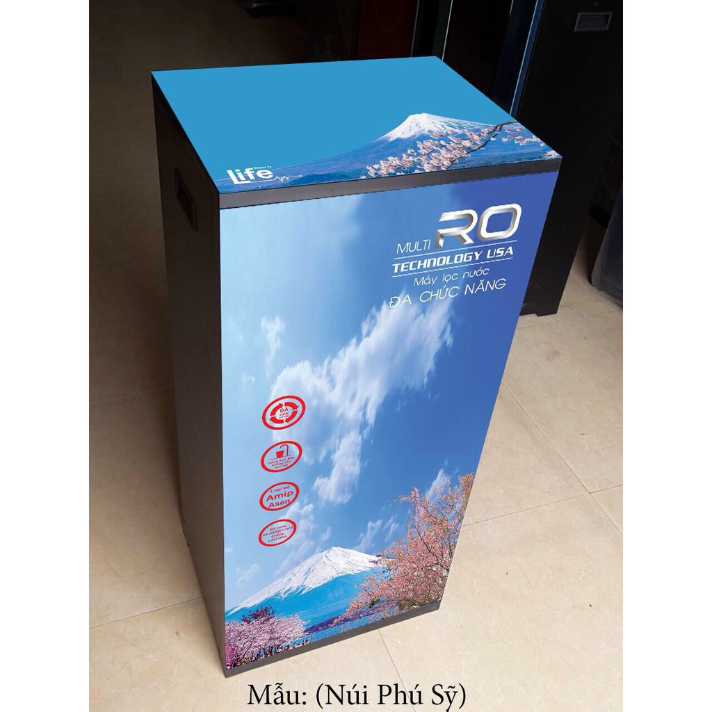 MÁY LỌC NƯỚC TINH KHIẾT RO 9 LÕI AQUAFITT (4D xanh)