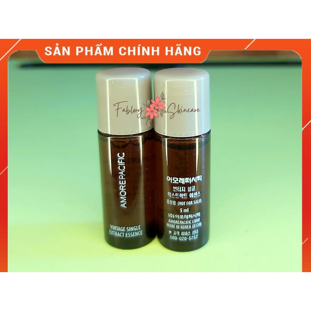 Nước thần Amore Pacific VINTAGE SINGLE EXTRACT ESSENCE cấp ẩm, cải thiện lão hóa da, săn chắc, đều màu da